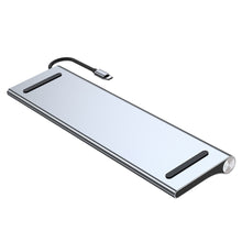 Load image into Gallery viewer, Type C Hub 100W PD Charger Adapter HDTV 1080P 4K 30HZ Audio 100 Mbps RJ45 Ethernet Cable Splitter USB Disk Micro SD TF Card Read